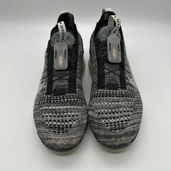 Nike Air Vapormax 2020 Flyknit Shoes Mens Sz 9.5‎ Oreo CT1823-001 Lock Release